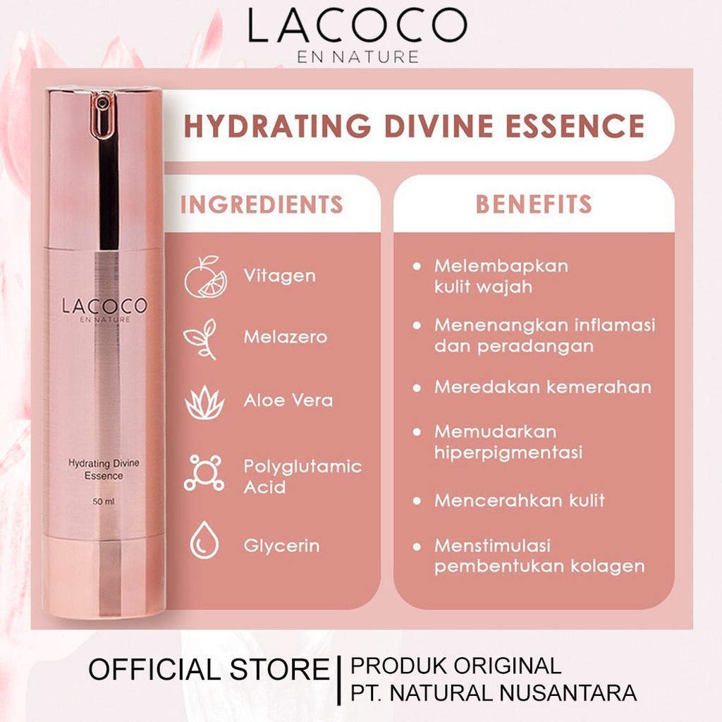 LACOCO HYDRATING DIVINE ESSENCE 50ML