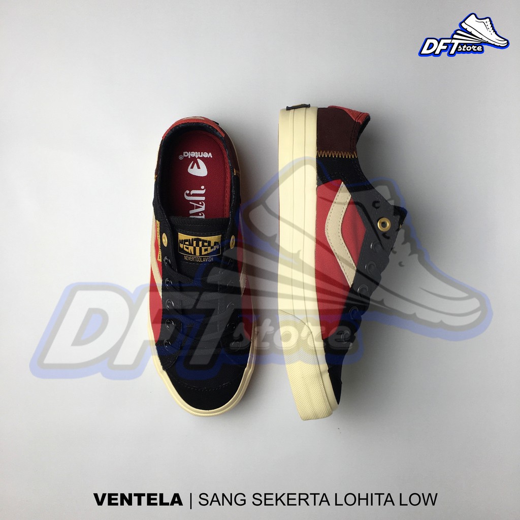 SEPATU VENTELA X NEVERTOOLAVISH X YANG AYAM SANG SEKERTA LOHITA LOW