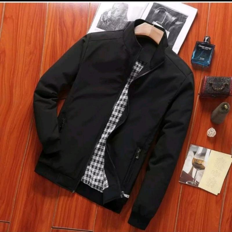 JAKET HARINGTONE/JACKET PRIA/JAKET KEKINIAN/JAKET PRIA KEREN/JAKET KANTOR/JAKET KAIN/JAKET KANVAS