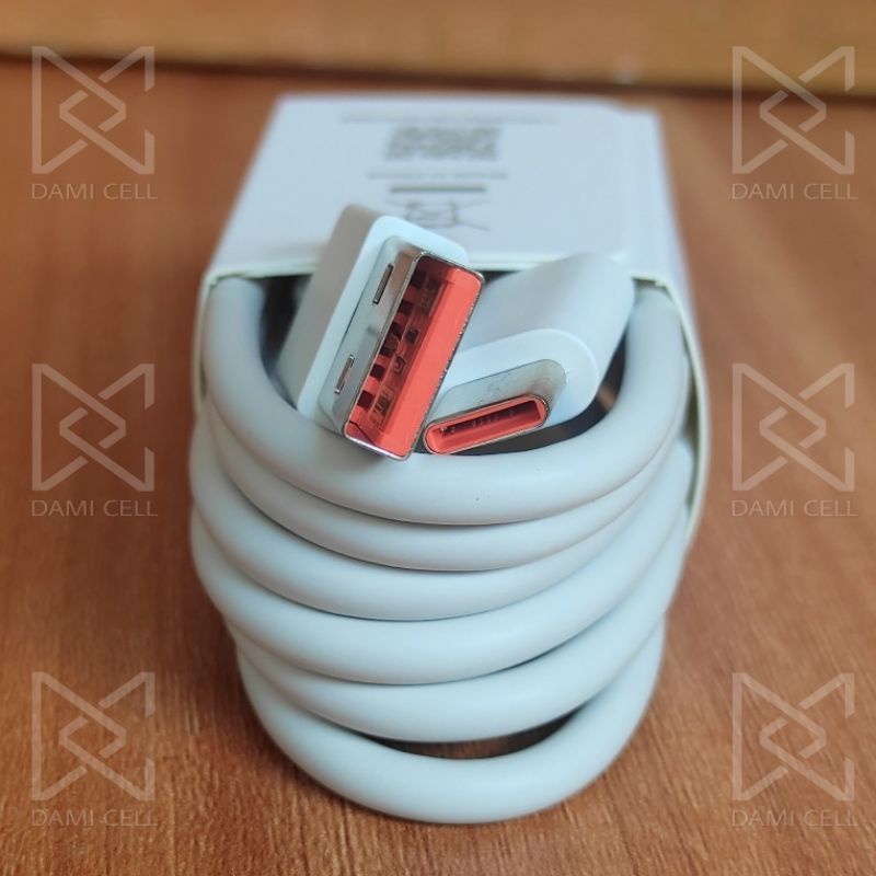 Kabel Data Xiaomi Type-C / USB-C TURBO CHARGE 6 Ampere Original 100%