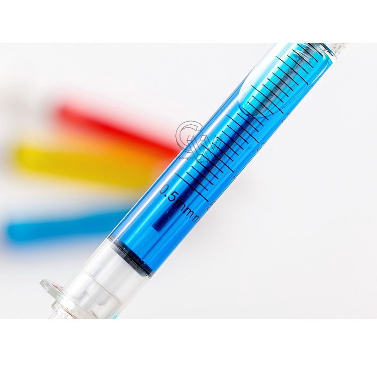 Cheaper-Pena Bentuk Suntikan Pulpen Suntik Injection Pen Pena Gel Suntik Pulpen Gel Suntik Pena Murah