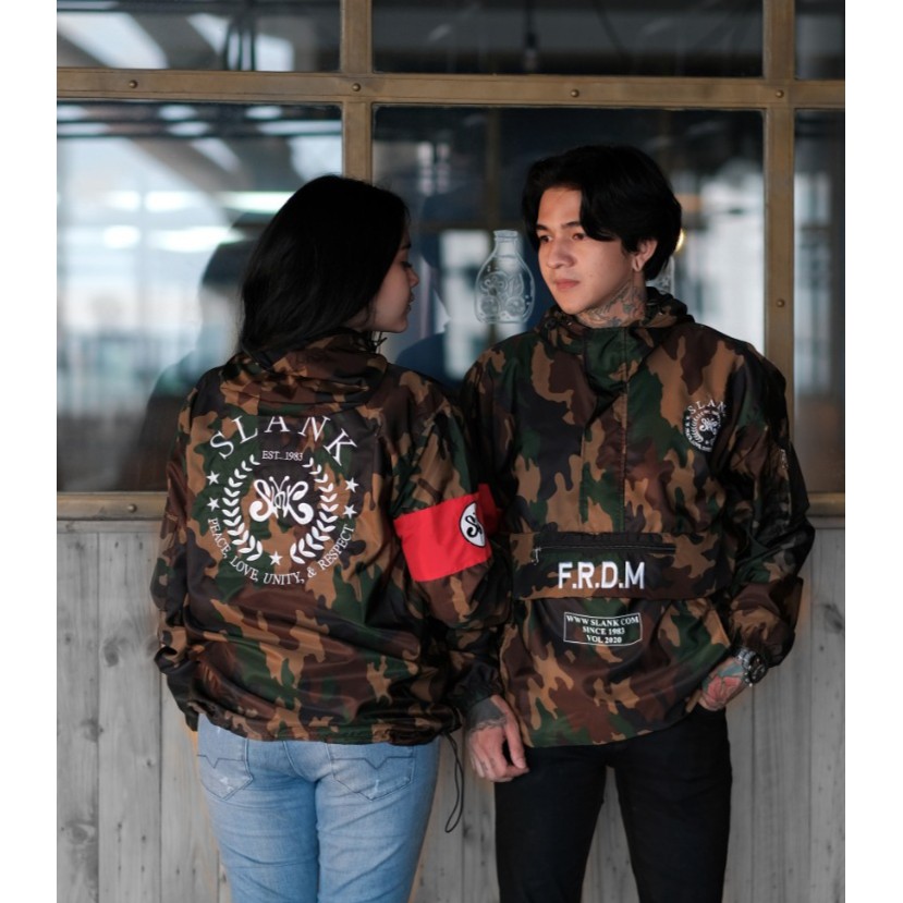 COUGLE SLANK - JAKET ARMY - SLANK SINCE 1983 - 100% ORIGINAL - FUNGKY JUNGKY STORE