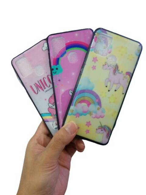 CASE FUZE GLASS UNICORN + IRING LOVE A21S A51 A50S A10S A20S