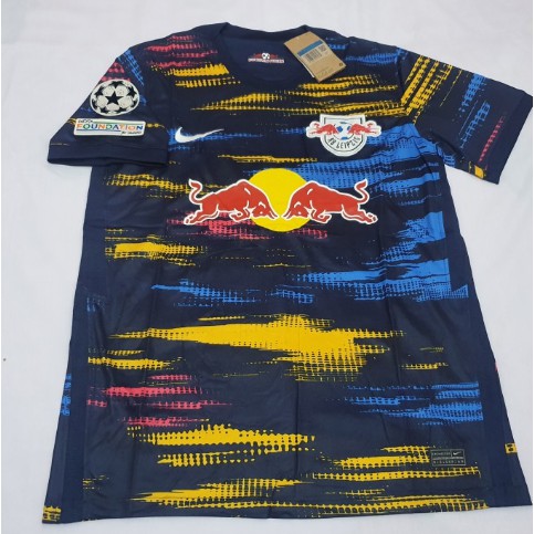 JERSEY RB LEIPZIG AWAY NEW SEASON 2021/2022 FULL PATCH GRADE ORI
