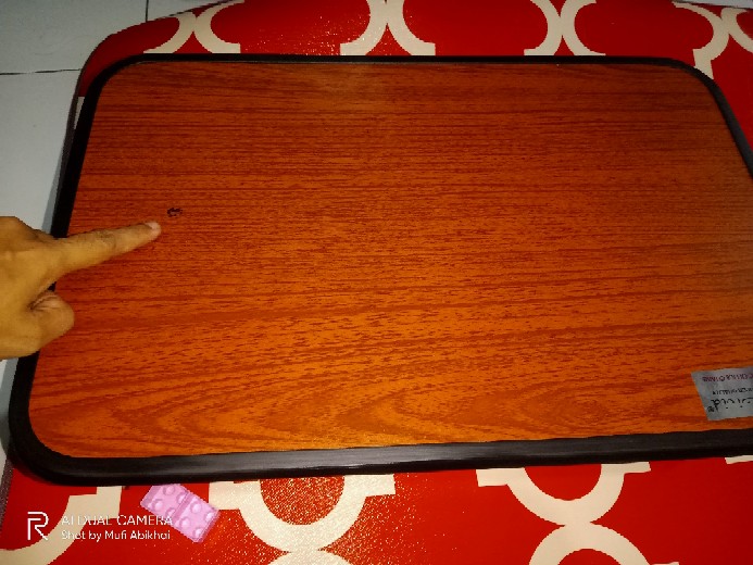 Livid Meja Laptop Coklat - Meja Belajar - Meja Lipat Serbaguna