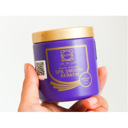 La Sae Luay spa smooth keratin / Lae Sa Luay Masker Rambut / La Say Luay Menghilangkan Rontok / La S