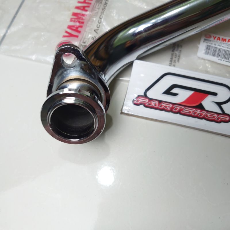 LEHER KNALPOT F1ZR ORI YGP FIZR FIZ F1Z R LEHERAN SAMBUNGAN MUFFLER EXHAUST