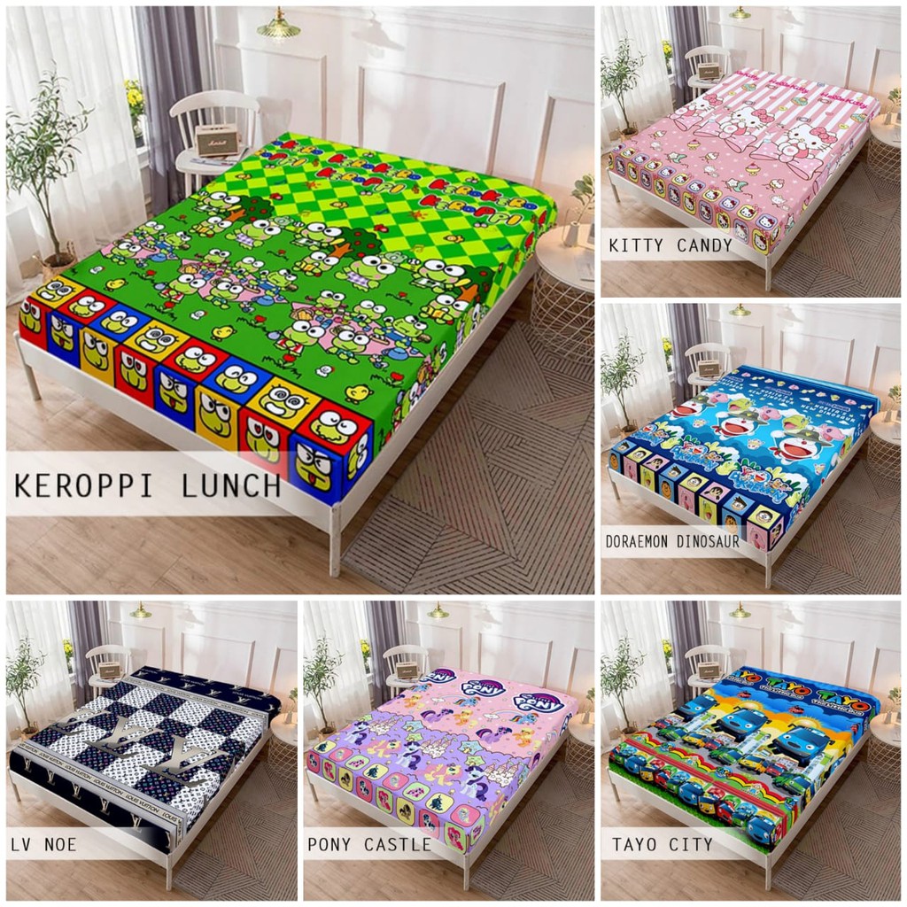 Sprei waterproof anti air dan anti ompol uk 120.160.180