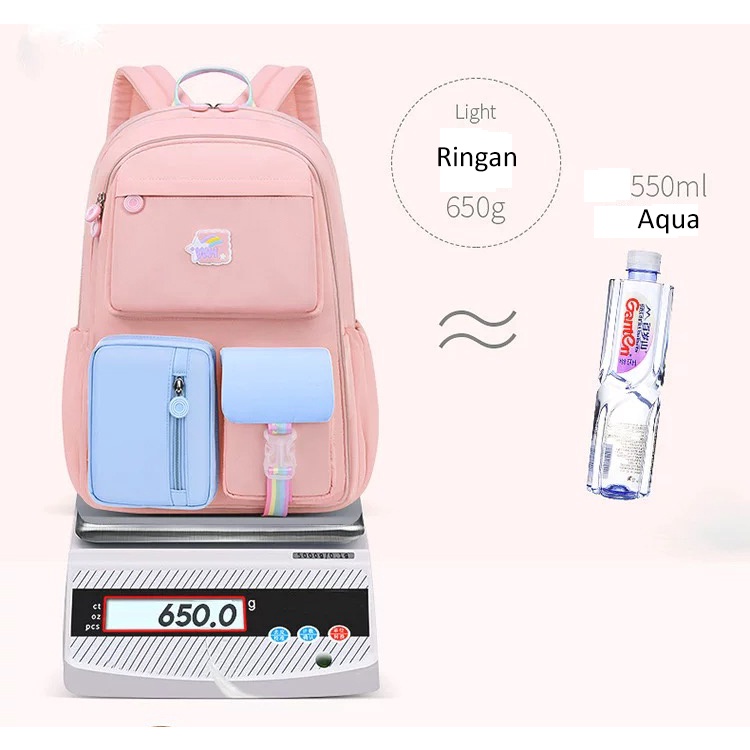 YX20504 Ransel Tas Anak Sekolah Perempuan Backpack Impor TAS SEKOLAH TAS RANSEL ANAK TAS ANAK TAS SEKOLAH ANAK TAS ANAK TK TAS RANSEL SEKOLAH