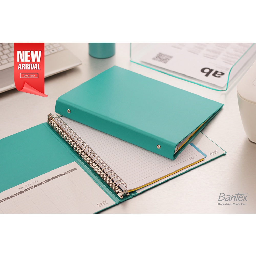 

Bantex Binder Note B5 26 Ring Besi Loose Leaf Multiring Binder Turquoise 1326 22 PKM Bandung