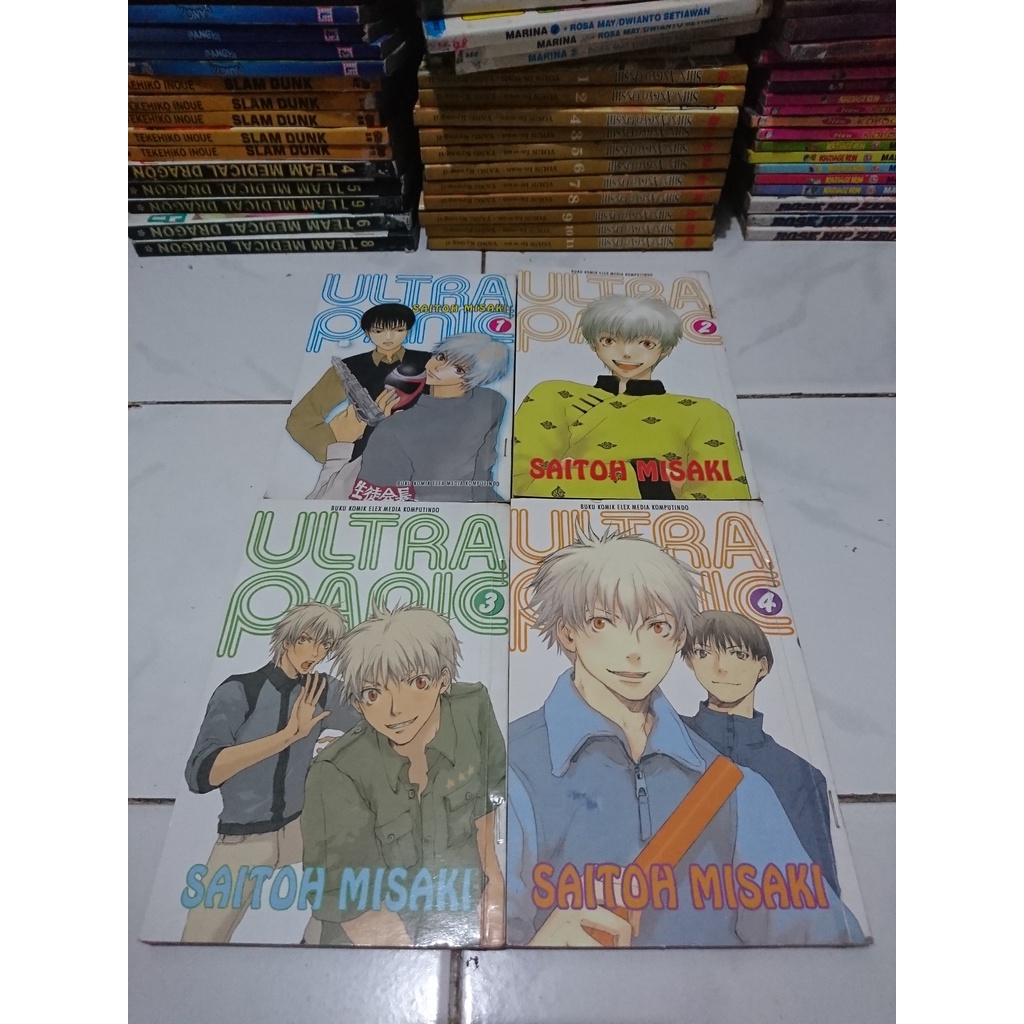 Komik Ultra Panic 1-4 tamat - Saitoh Misaki