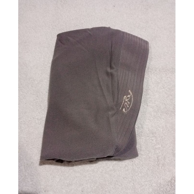 Jilbab instan ALESYA ory by Arey hijab-drak abu