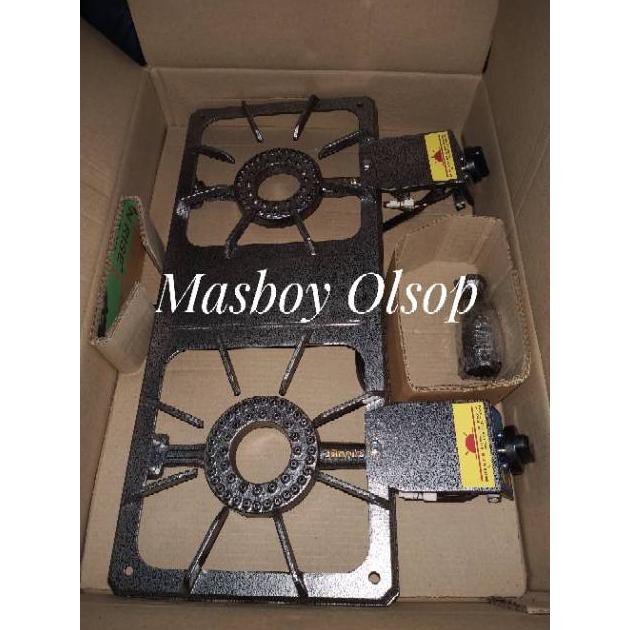 Promosi Kompor Gas Semawar 2 Tungku Sun Rise Sr-201 Auto Kompor Gas 2 Ein.Indo