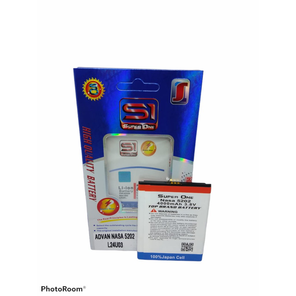 BATERAI ADVAN NASA 5202 L24U03 BATERAI DOUBLE POWER SUPER ONE ADVAN NASA