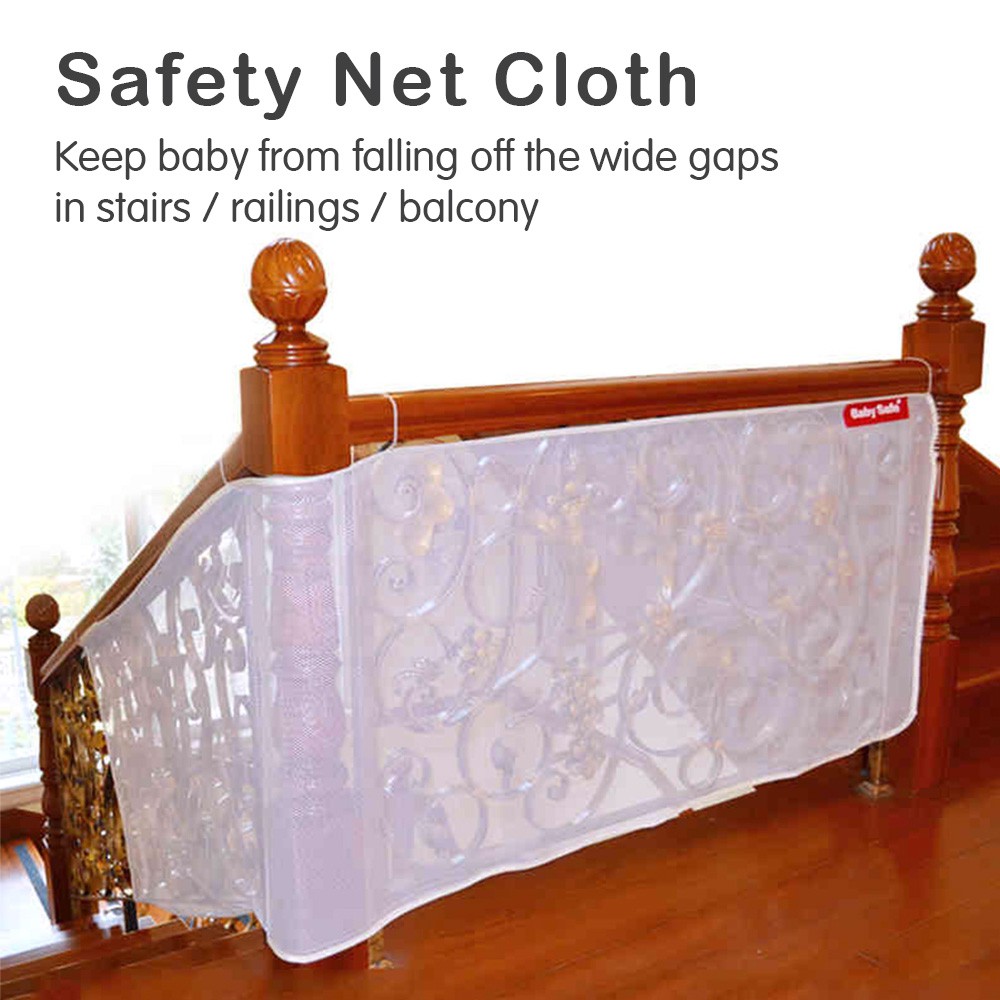 SKIDA Baby Safe Safety Net Cloth Jaring Pengaman Tangga Jendela Bayi Anak