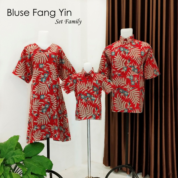 Bluse Fang Yin | Seragam Imlek | Kemeja Imlek | Baju Imlek