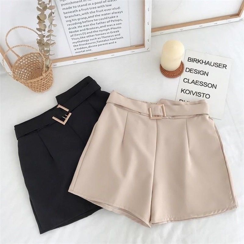 Kaleo CREPE pants (tidak ada kantong) Celana Pendek || Short Pants || Celana Santai Cewek || Celana Tidur Cewek || Celana Wanita