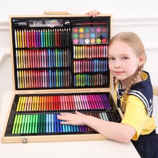 Cat air pena set pena warna pena kuas lukis untuk anak Cat air pena set pena warna pena kuas lukis untuk anak