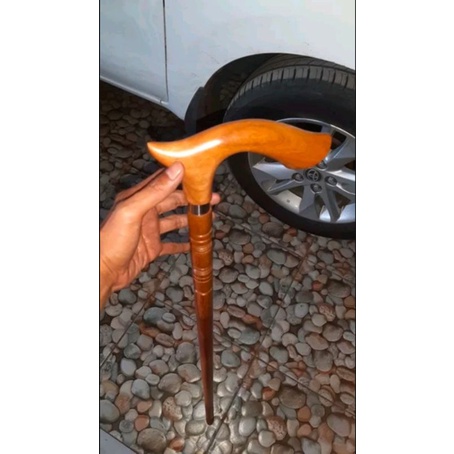 tongkat jalan unik kayu gaharu