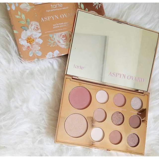 Tarte Eyehadow + blush on + highlighter