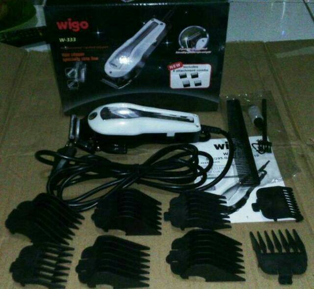 WIGO W-333 - Alat Cukur Rambut/Cliper #Best Product &amp; High Quality  #ORIGINAL