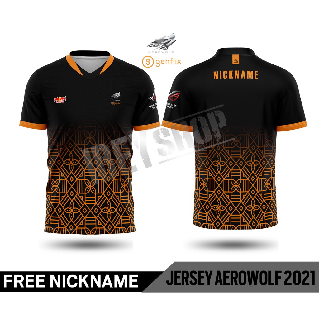 [COD] JERSEY AEROWOLF GENFLIX 2021 GAMING FREE NICKNAME