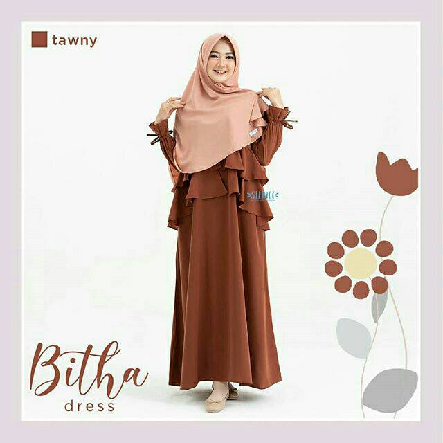 Bitha Dress By Silmee Gamis busui friendly gamis casual