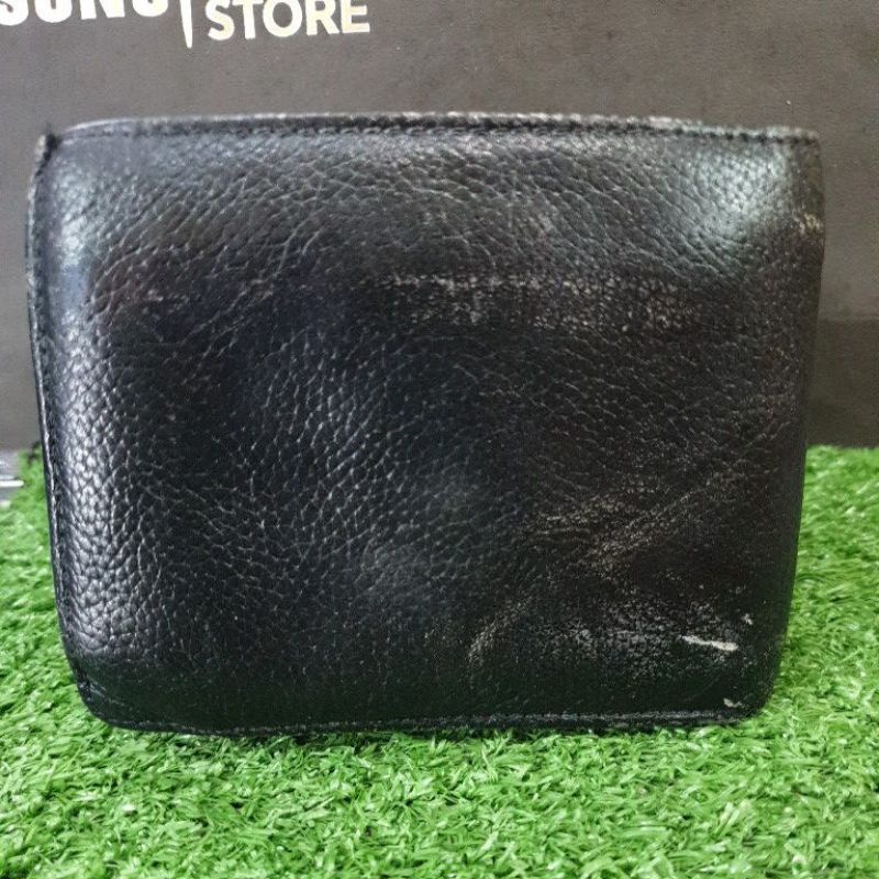 PRELOVED DOMPET KULIT BRAUN BUFFEL ORIGINAL