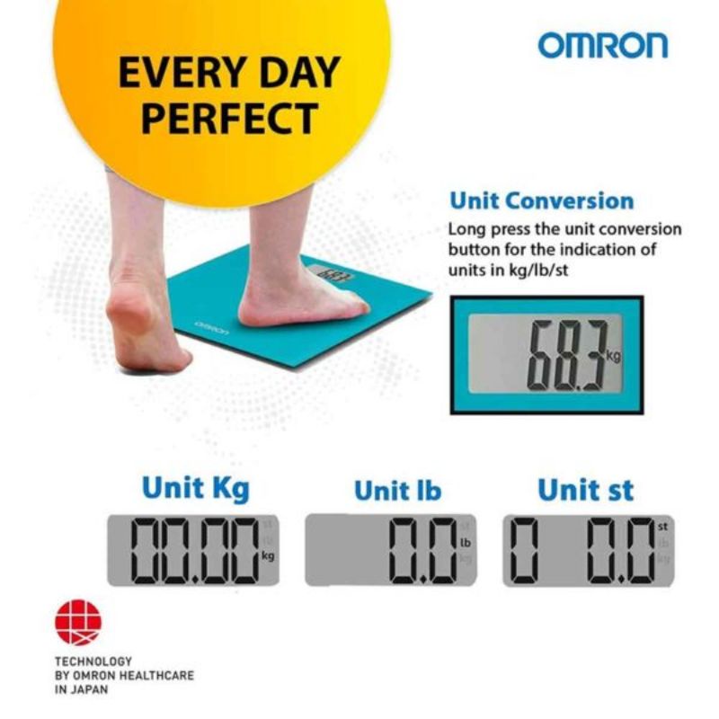 Omron HN 289 Timbangan Badan Digital Personal Scale Omron HN289