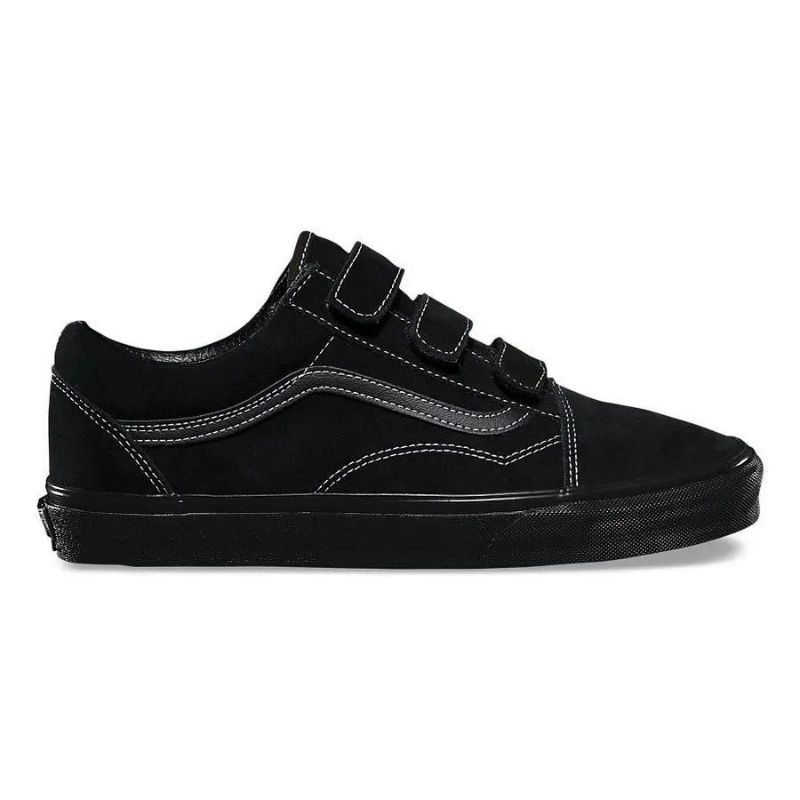 VANS OLD SKOOL VELCRO FULL BLACK BLACK ORIGINAL