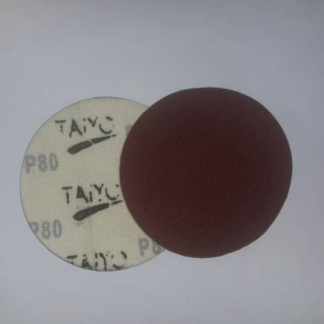 Amplas Bulat Velcro / Paper Disc - TAIYO 4&quot; (@10pcs)