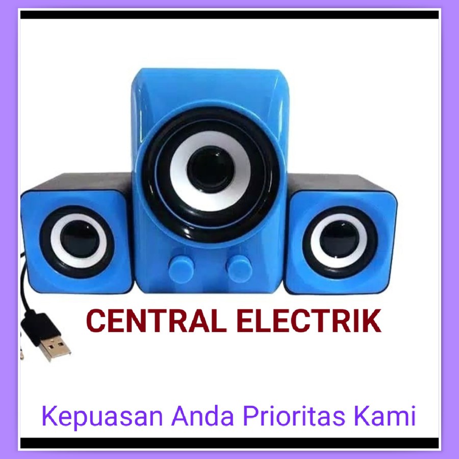 SPEAKER DI GITAL FLECO F-2058 / KOMPUTER / HP / FULL BASS