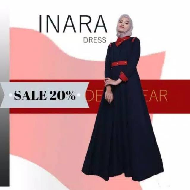 Gamis Syari Vendre Inara Royal