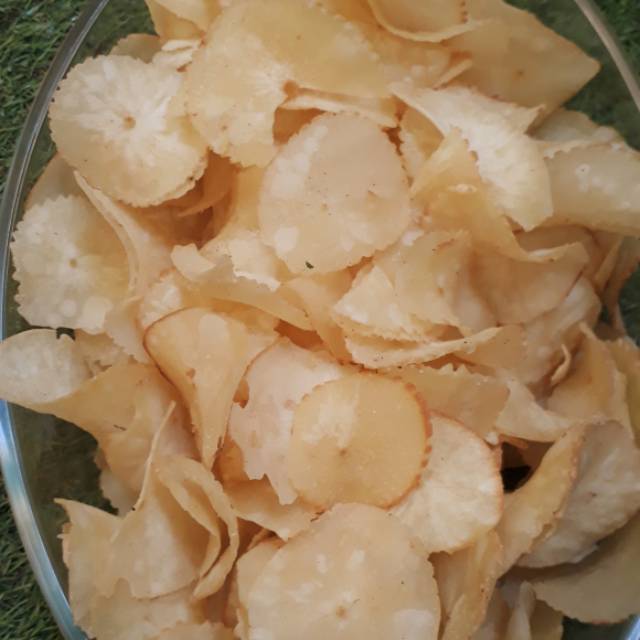 

Singkong ayam bawang