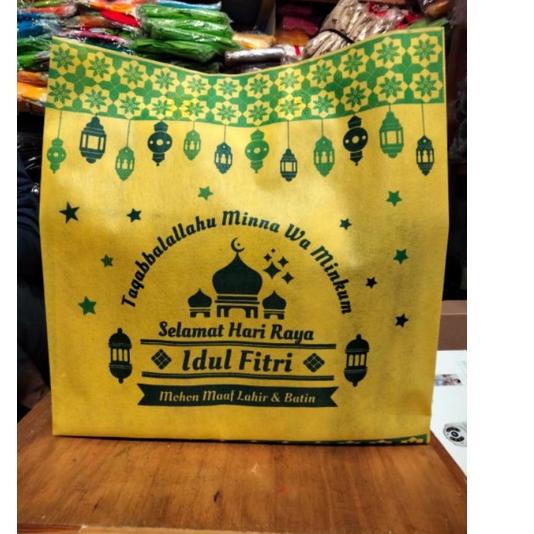 

► Tas lebaran spunbond 38 x 45 tebal 65 gsm bingkisan idul fitri hammpers bungkus bingkisan kado hadiah lebaran tas lebaran idul fitri tas lebaran kuat ☻