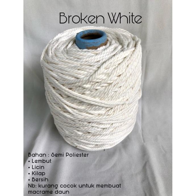 %$%$%$%$] Tali PREMIUM kerajinan Katun murah SUPER 1KG benang Cotton Makrame Mac
