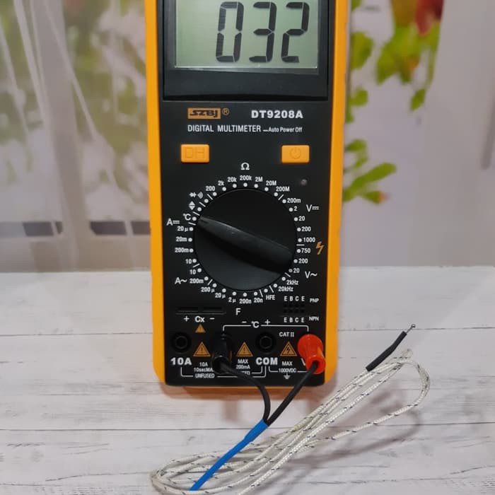 Digital Multimeter SZBJ 9208A Multitester Thermometer AVO meter
