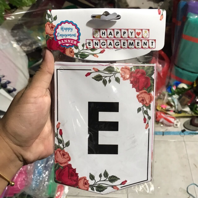 banner flag happy engagement