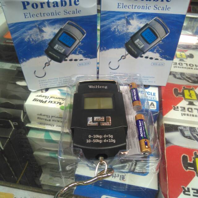 TIMBANGAN DIGITAL GANTUNG 50KG WAIHENG WAH08 TIMBANGAN LAUNDRY 50KG