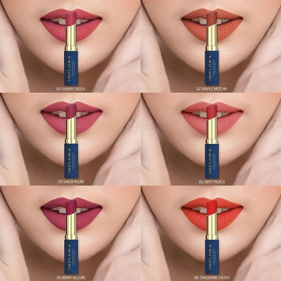 IMPLORA ✔️ Intense Matte Lipstick / Implora intensif lipstik / Impora Lipstick Matte Intense [BIRU]