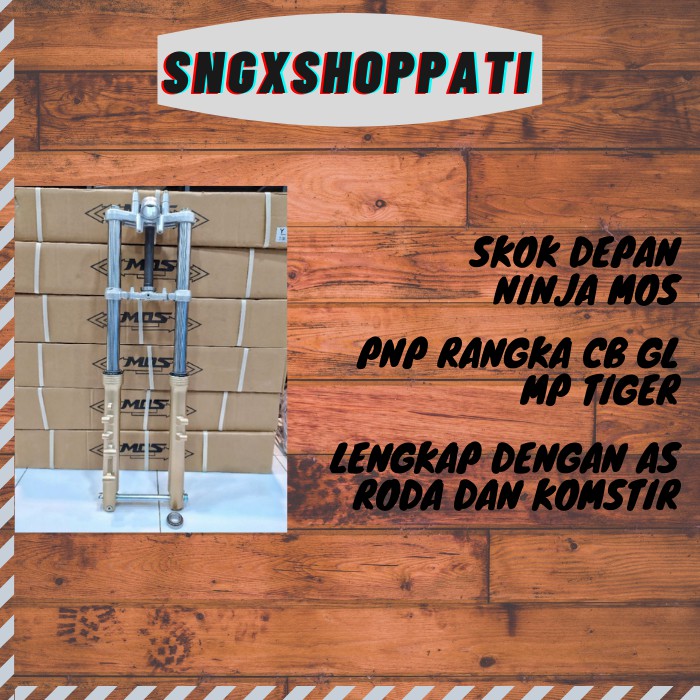 SKOK DEPAN NINJA MOS PNP CB GL MP TIGER