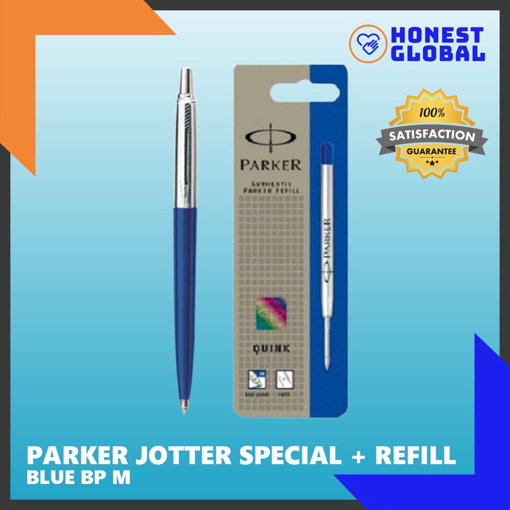 

PAKET Parker Jotter Special Pen + Refill BP M Blister, Blue