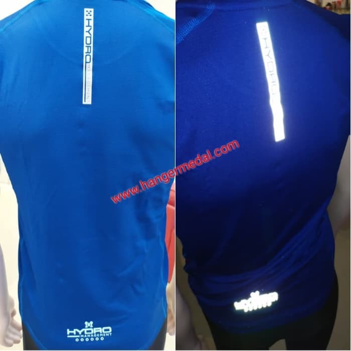 MASTERMAN GOPLAY ELEMENT SPACE DYE KNIT BLUE KAOS LARI GYM OLAHRAGA