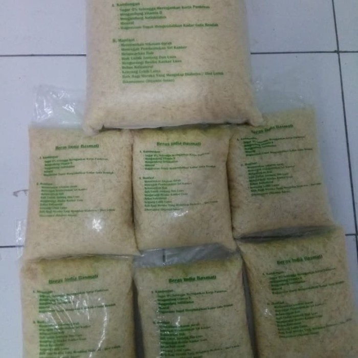 

gr011ttr Beras Basmati Abu Kass Premium 1 Kg Sv012Ss