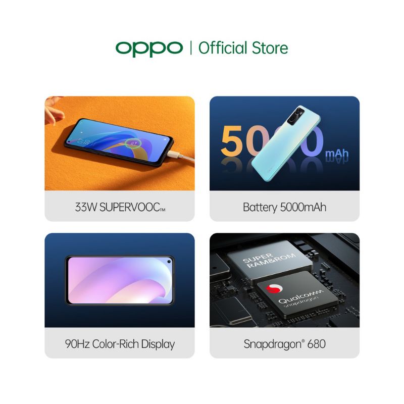 Oppo A76 ram 6/128gb