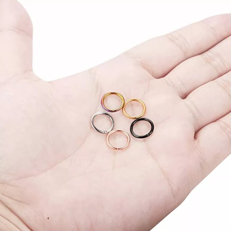 Anting ring mutlifungsi / antin ring telinga hidung bibir stainles stell anti luntur