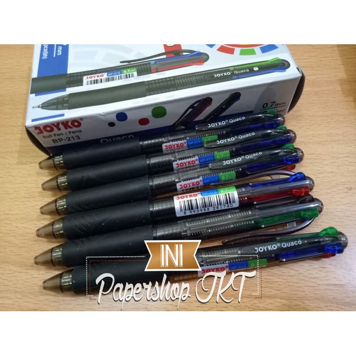 

TERBARU JUAL ECER!! PULPEN JOYKO 4 WARNA BP-213 QUACO