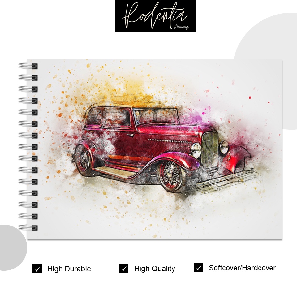 

Sketch Book Buku Sketsa Kertas Tebal 200/150/100 Gsm Ukuran A5 Isi 80 - 15 Lembar Kualitas Premium Softcover Jilid Spiral Samping Kode S01 - S08
