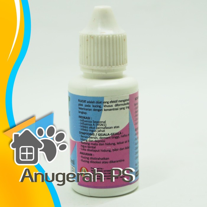 NEW Flucat Flu Cat Obat kucing Batuk Pilek Flu