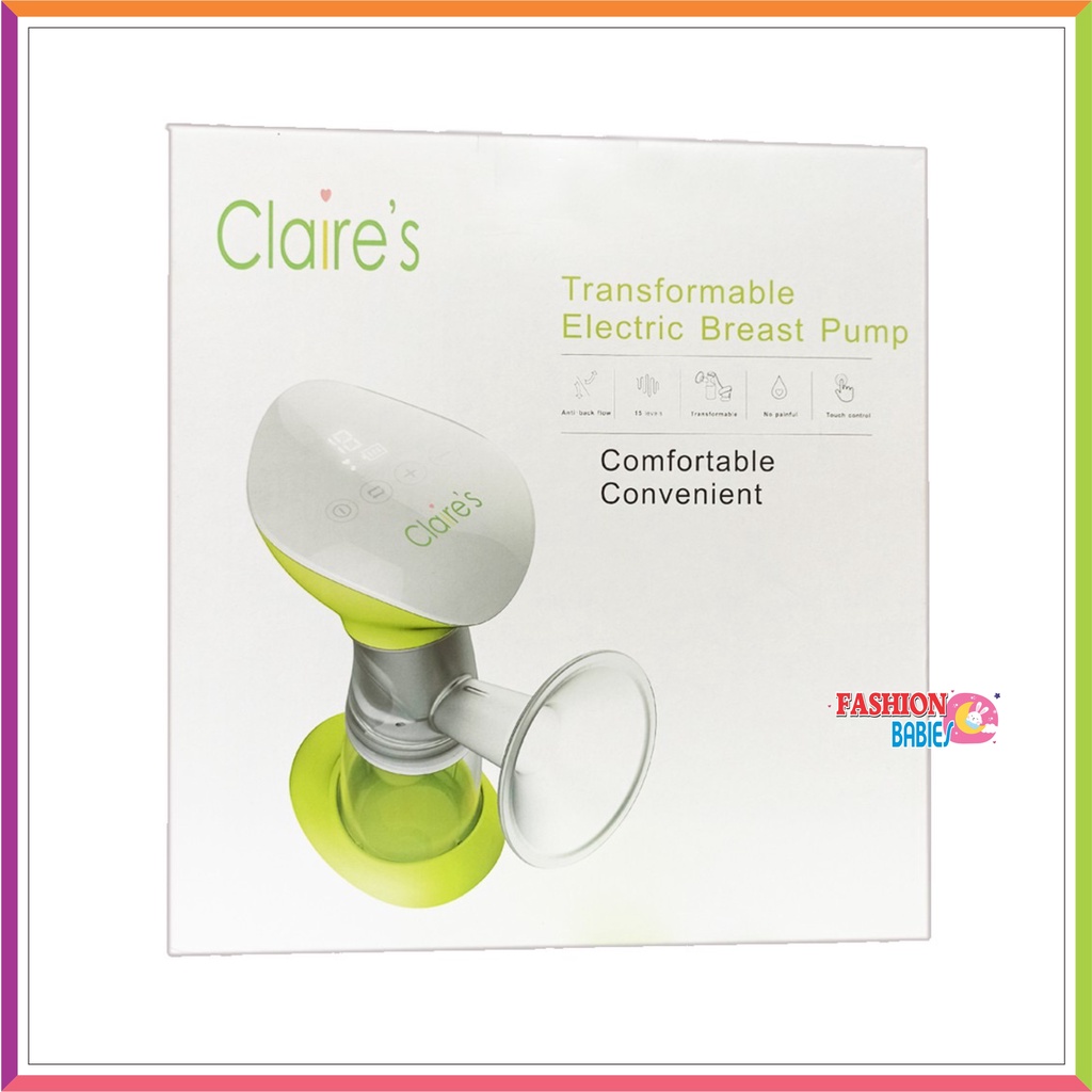 Claire's Pompa Asi Elektrik Transformable Type A-33 / POMPA ASI MANUAL / BREASTPUMP MANUAL